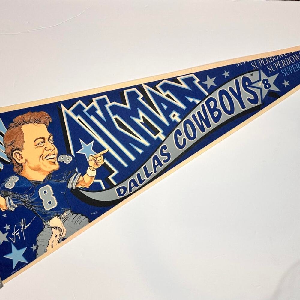 Vintage dallas cowboys troy aikman